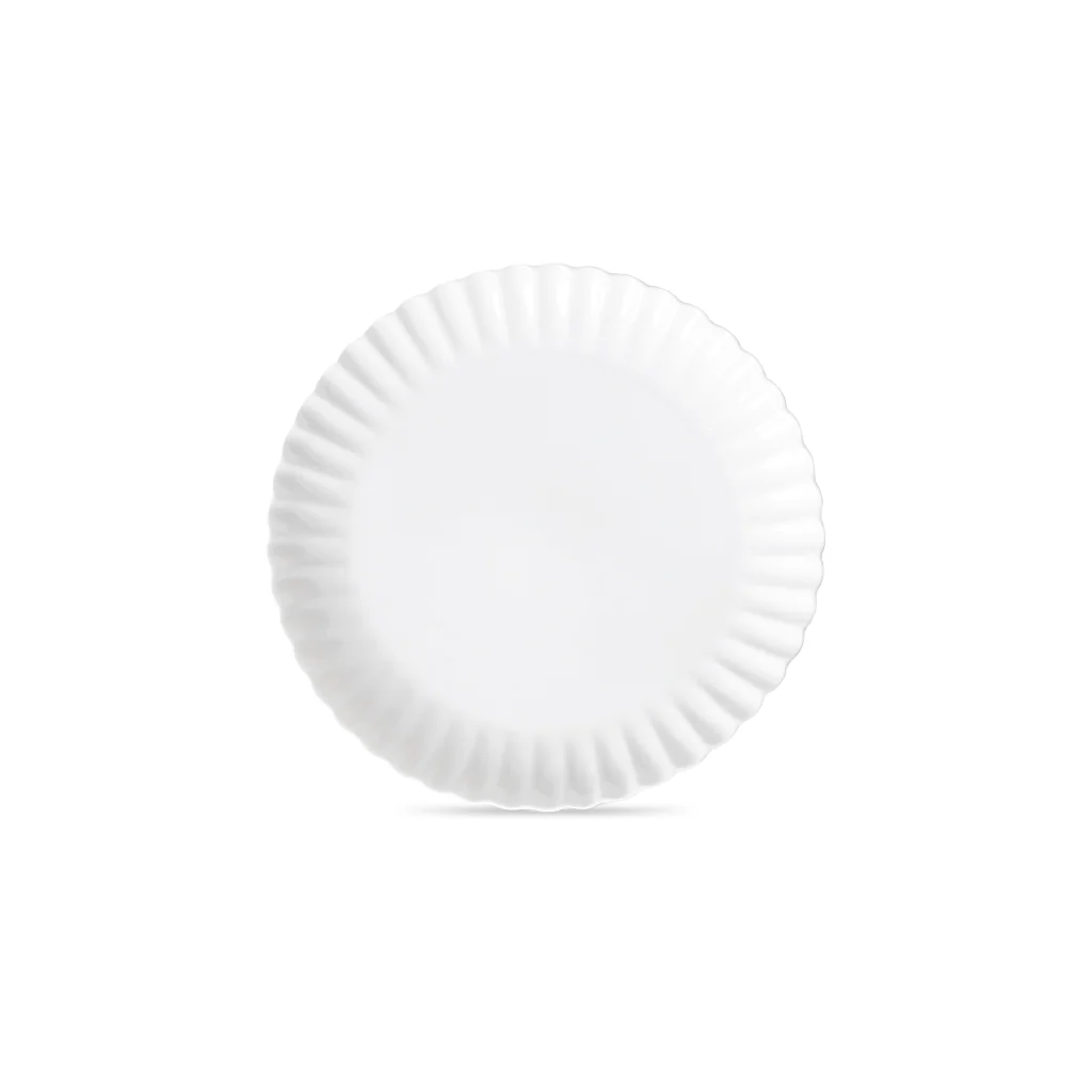 Serviesset Daisy 27 delig wit porselein – 6 persoons - Afbeelding 5