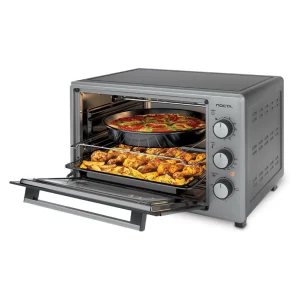 NOCTA Elektrische Oven – 38 Liter, Vrijstaand oven (Grijs)