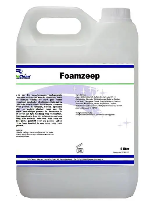 DiDoClean Foamzeep Handzeep 5 liter