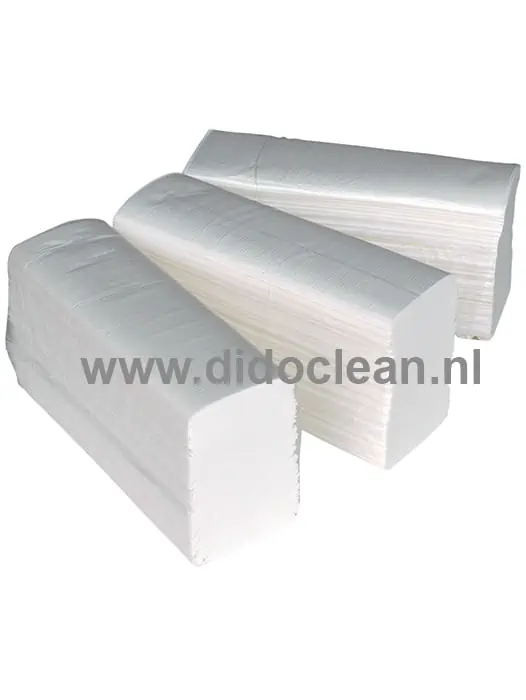 Handdoekjes Multifold Cellulose 2-laags 24 x 20,6 cm - Afbeelding 2