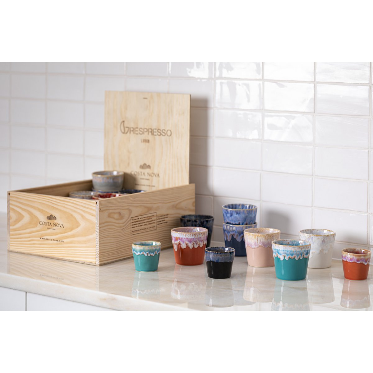 Costa Nova Grespresso, espresso kopje, 90ml, White - Afbeelding 6