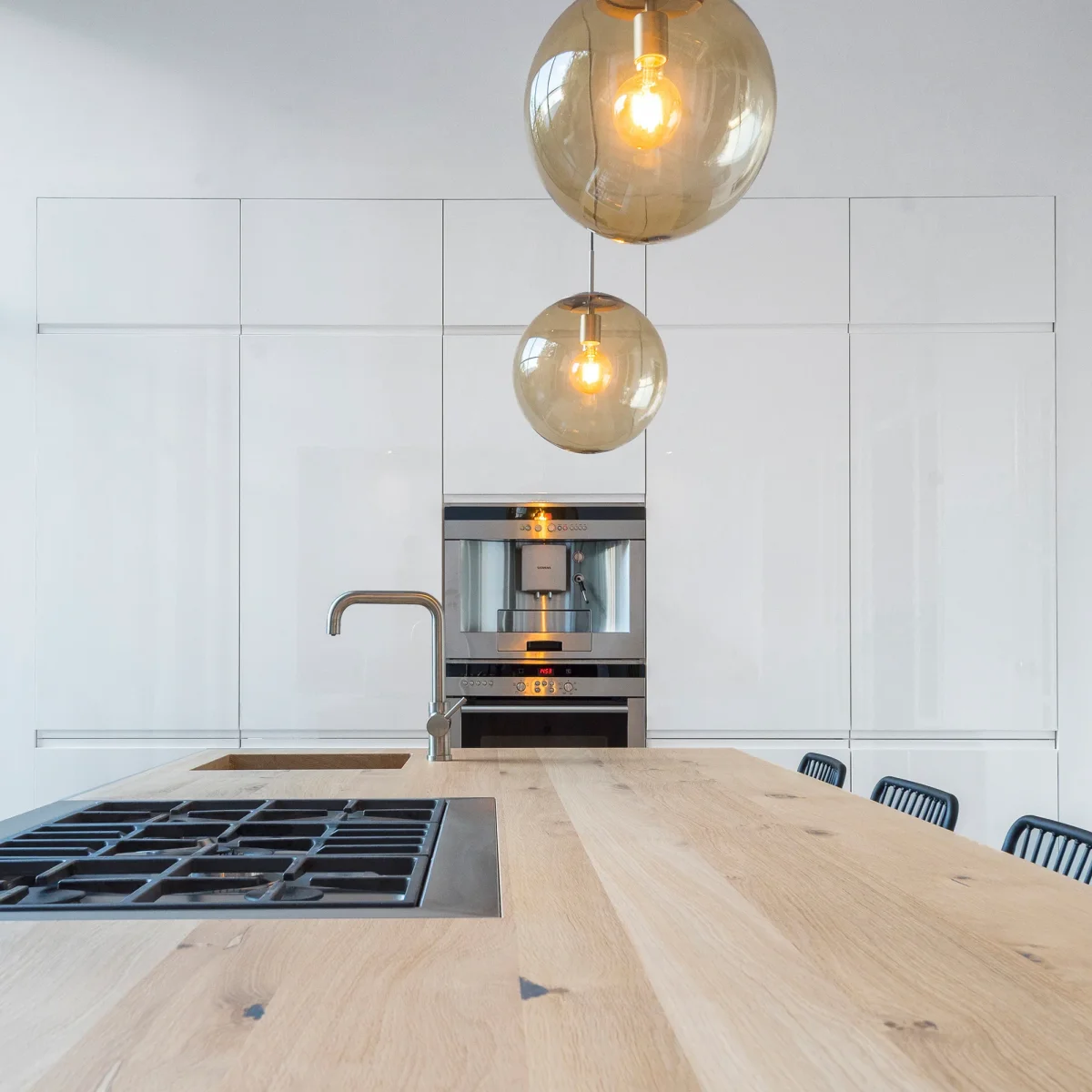 Houtmerk – Bewerking – Kookplaat uitsparing in werkblad - Afbeelding 4