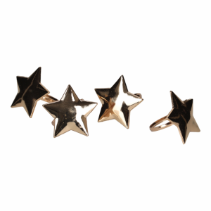 Jens Living – Servetringen Ster, Set van 4