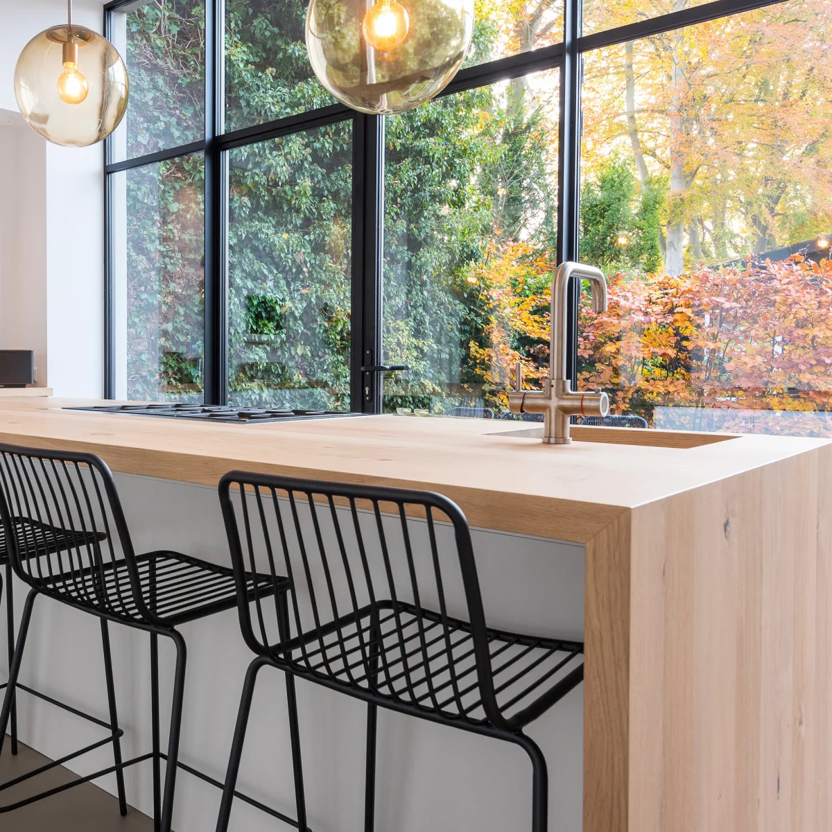 Houtmerk – Bewerking – Kookplaat uitsparing in werkblad - Afbeelding 5