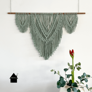 Patroon macramé wandhanger Kau Paia